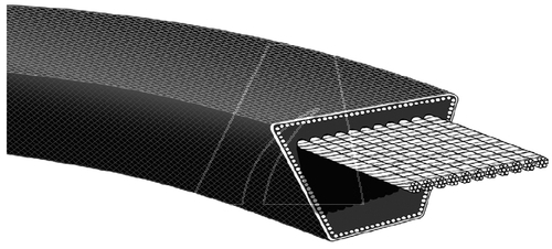 Ajovyö puutarhatraktoreille  8-805