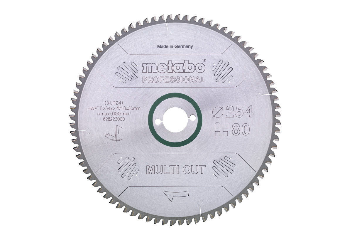 Yleislaikka Metabo; 216x2,4x30,0 mm; Z60; -5°
