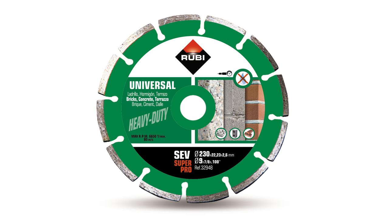 Timanttikatkaisulaikka Rubi SEV 230 PRO; 230 mm