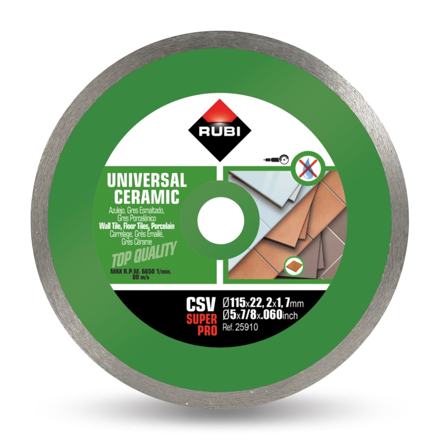 Timanttikatkaisulaikka Rubi CSV 115 PRO; 115 mm