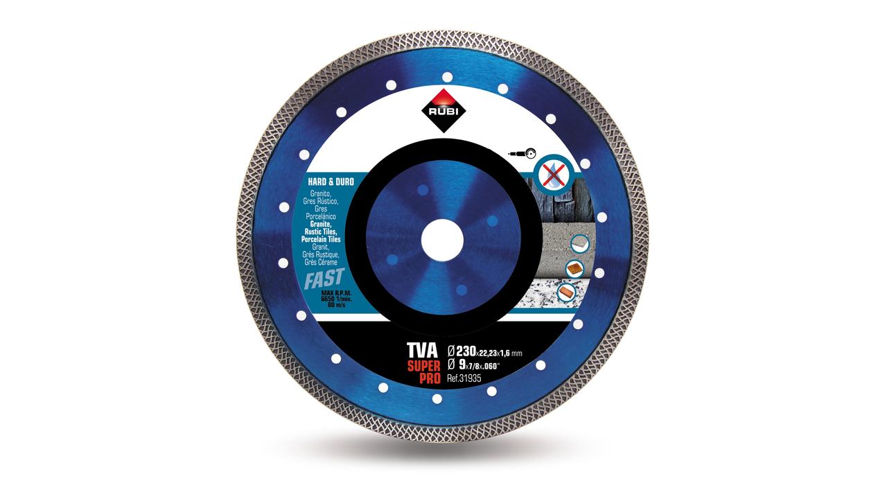Timanttikatkaisulaikka Rubi TVA 230 SuperPro; 230 mm