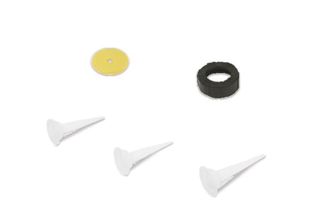 Varaosat silikonipistoolille Rubi 65981