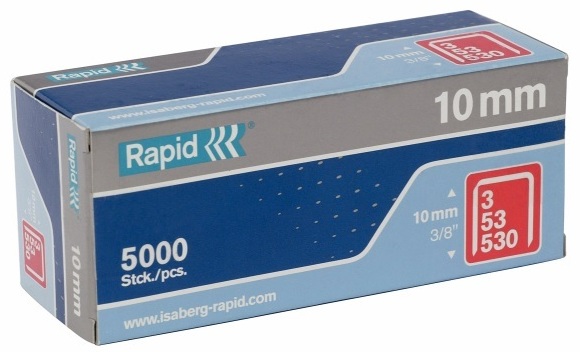 Niitit Rapid; 11,4x10 mm; 5000 kpl.; tyyppi 53
