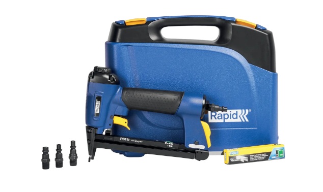 Paineilmalla toimiva niittinaulain Rapid PS111