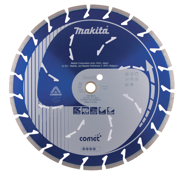 Timanttikatkaisulaikka Makita Comet Rapid; 350 mm