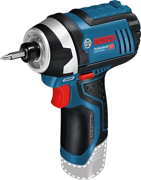Iskuruuvinväännin Bosch GDR 12V-105; 12 V (ilman akkua ja laturia)