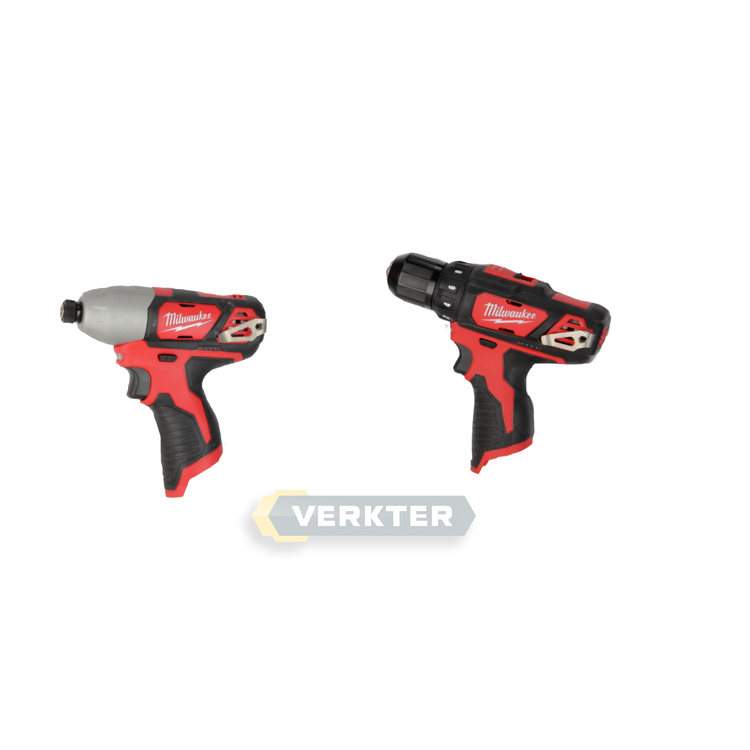 Työkalusarja Milwaukee M12 BPP3A; 12 V; 2x2,0 Ah akku