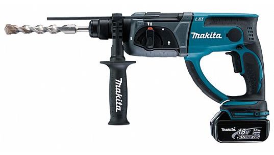Akkuporavasara Makita DHR202RFJ; 2,0 J; SDS-plus; 18 V; 2x3,0 Ah akku