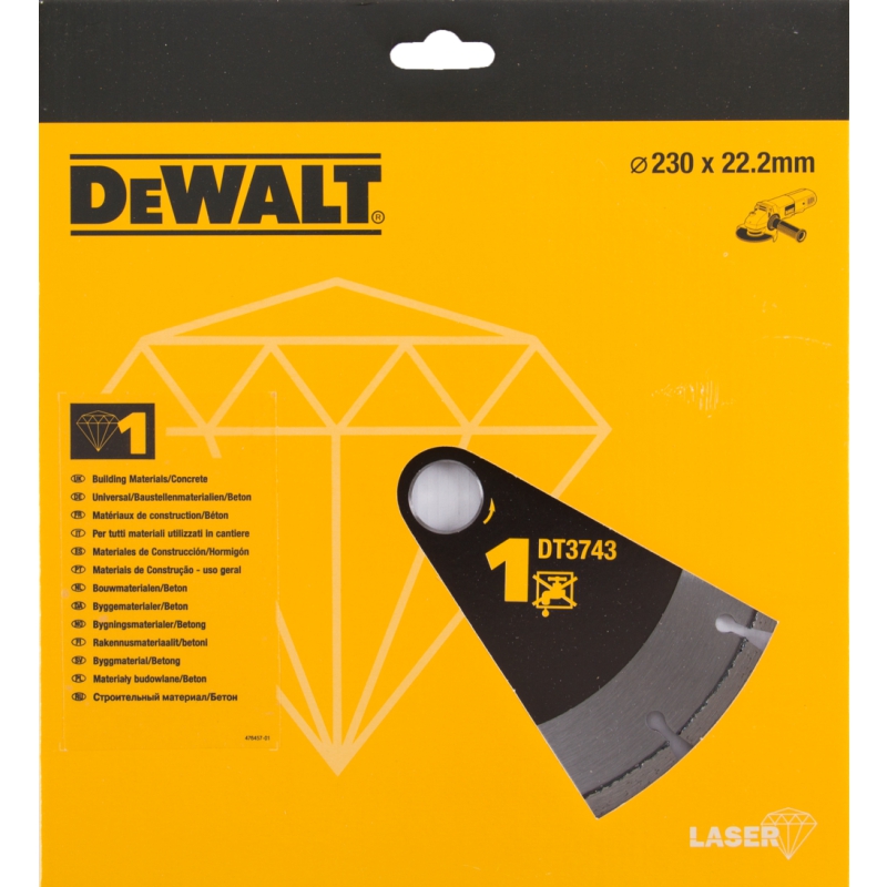 Timanttikatkaisulaikka DeWalt; 230 mm