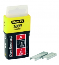 Niitit Stanley; 11,3x4 mm; 1000 kpl.; tyyppi A; galvanoitu