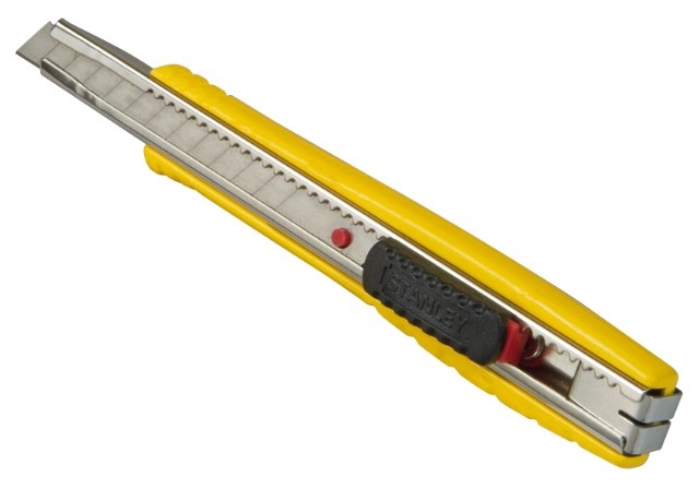 Veitsi, vaihdettavat terät Stanley FatMax; 9 mm