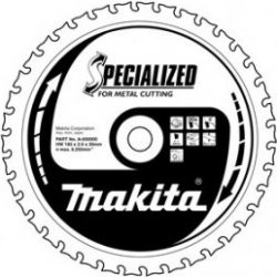 Katkaisulaikka metalli Makita; 136x1,4x20,0 mm; Z50; -15°