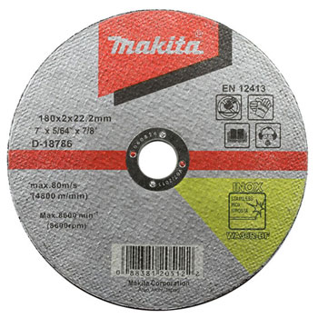 Hiova katkaisulaikka Makita WA36R; 180x2 mm metalille