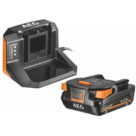 Tarvikesarja AEG SETL1820S; 18 V; 1x2,0 Ah akku