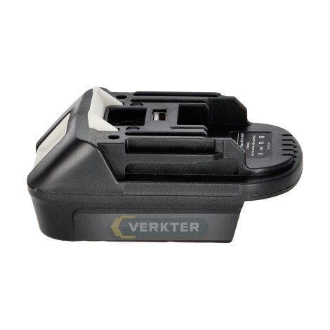 Akkuadapteri Ahlio; Dewalt/Milwaukee Makita; tarkoitettu vain 18 V