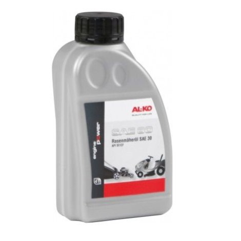 Öljy Al-ko SAE 30 API; 0,6 l puutarhakoneille jossa 4-tahtimoottori 