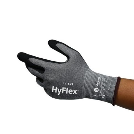Työkäsineet Ansell HyFlex 11-571; 8 koko