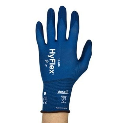 Työkäsineet Ansell HyFlex 11-818; 9 koko