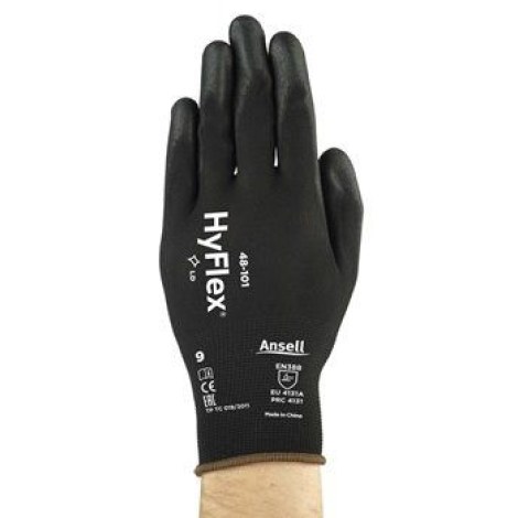 Työkäsineet Ansell HyFlex 48-101; 7 koko
