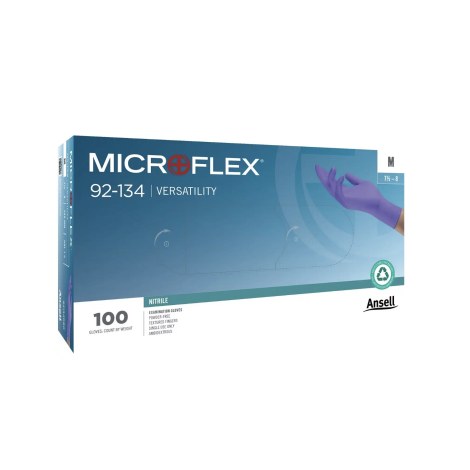 Työkäsineet Ansell Microflex 92-134; M; 100 kpl.