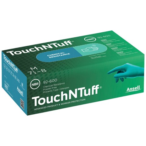 Työkäsineet Ansell TouchNTuff 92-600; XL; 100 kpl.