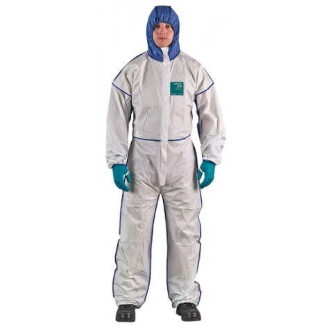 Kertakäyttöhaalari Ansell Alphatec 1800 Comfort Type 5/6; L