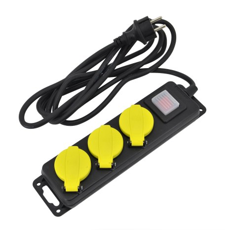 Jatkojohto AWTools AW24703; IP44; 3x1,5 mm²; 5 m