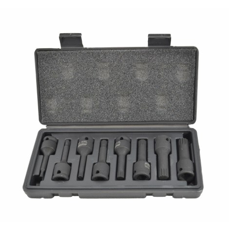 Iskuhylsysarja AWTools AW38782BL; 1/2''; M5-M18; 8 kpl.