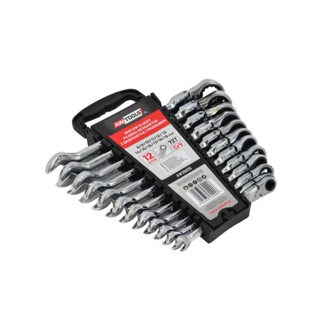 Jakoavain räikällä AWTools AW39935; 8-19 mm; 12 kpl.