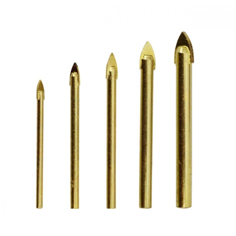 Pora lasia tai keraamisia laattoja varten AWTools AW42710; 4-10 mm; 5 kpl.
