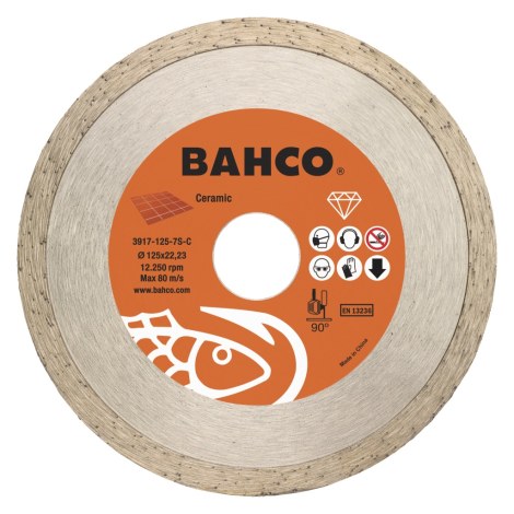Timanttikatkaisulaikka Bahco 3917-125-7S-C; 125 mm