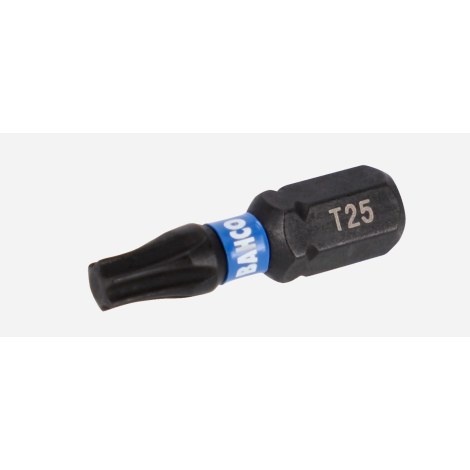 Kärkisarja iskevälle ruuvinvääntimelle Bahco 66IM/T25C-10P; T25; 25 mm; 10 kpl.