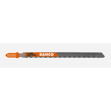 Saha Bahco 91-517-5P; 1,0x77 mm; 24 TPI; 5 kpl.
