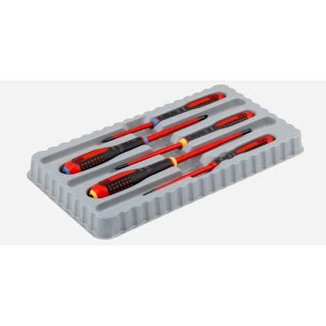 Ruuvimeisselisetti Bahco BE-9882SL; SL/PZ; 1000 V; 5 kpl.