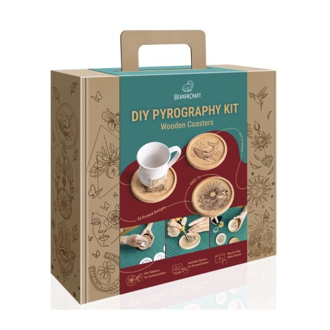 Setti BeaverCraft DIY-P-COASTERS