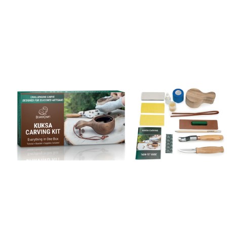 Veistosarja BeaverCraft DIY07; aloittelijoiden hahmokaiverrukseen