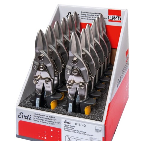 Levyleikkuri Bessey D16SD; 240 mm; 12 kpl.