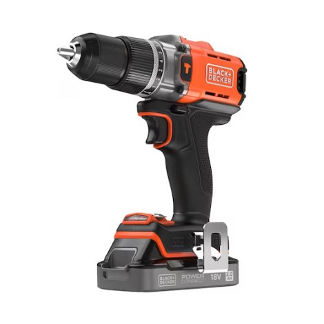 Iskuporakone Black & Decker BCD383D1XC-QW; 18 V; 1x2,0 Ah akku + laturi