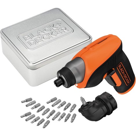 Akkuruuvinväännin Black & Decker CS3652LCAT-QW; 3,6 V; 1x1,5 Ah akku