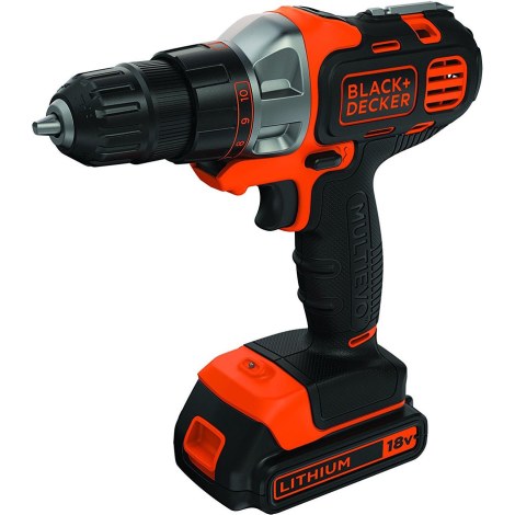 Pora/ruuvinväännin Black & Decker MT218KB-QW; 18 V; 2x1,5 Ah akku