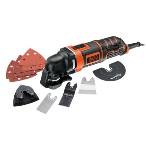 Monitoimityökalu Black&Decker MT300KA +11 lisävarustetta