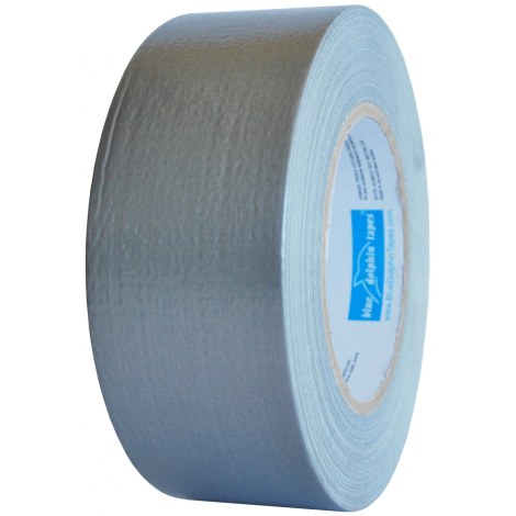 Vahvistettu teippi Blue Dolphin Tapes; 48 mm; 25 m hopea