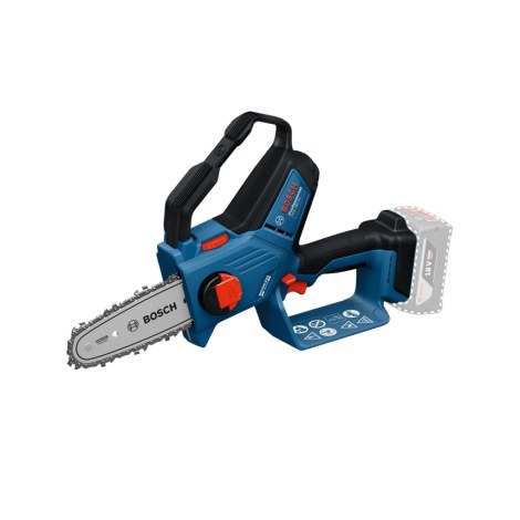 Moottorisaha oksien karsimiseen Bosch GKE 18V-15 Professional; 18 V; 15 cm laippa (ilman akkua ja laturia)