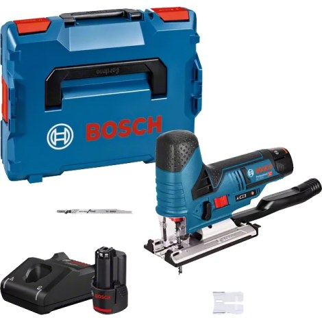 Pistosaha Bosch GST 12V-70 Professional; 12 V; 2x3,0 Ah akku