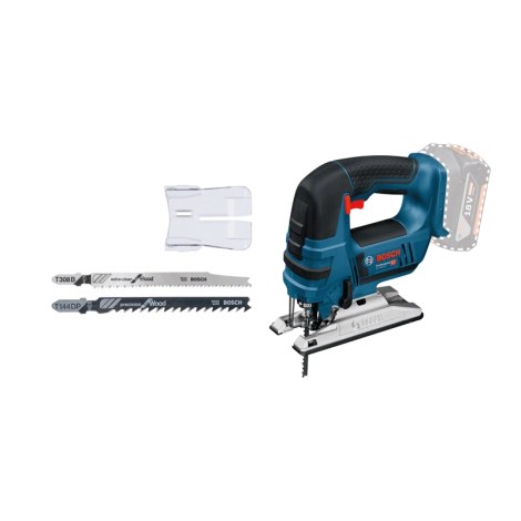Akkupistosaha Bosch GST 18 V-LI; 18 V; (ilman akkua ja laturia)