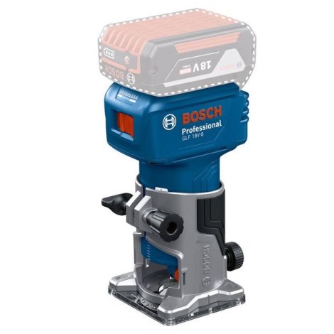 Yläjyrsin Bosch GLF 18V-8 Professional; 18 V (ilman akkua ja laturia)