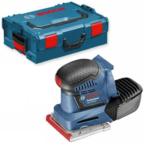Tasohiomakone Bosch GSS 18V-10 Solo; 18 V (ilman akkua ja laturia)