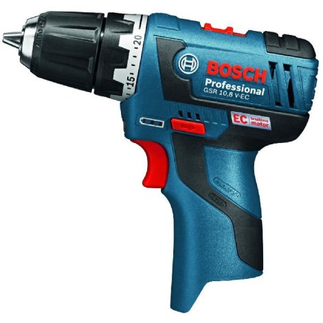 Pora/ruuvinväännin Bosch GSR 12V-20; 10,8 V (ilman akkua ja laturia)