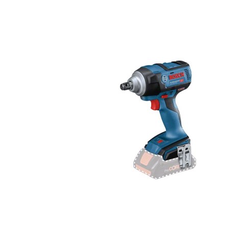 Iskumutterinväännin Bosch GDS 18V-300; 18 V (ilman akkua ja laturia)