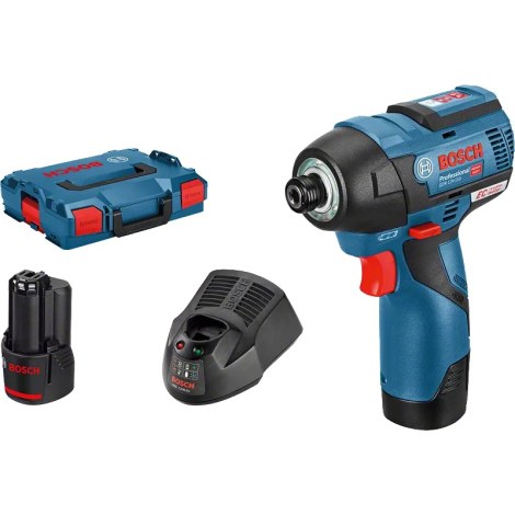 Iskuruuvinväännin Bosch GDR 12V-110; 12 V; 2x3,0 Ah akku